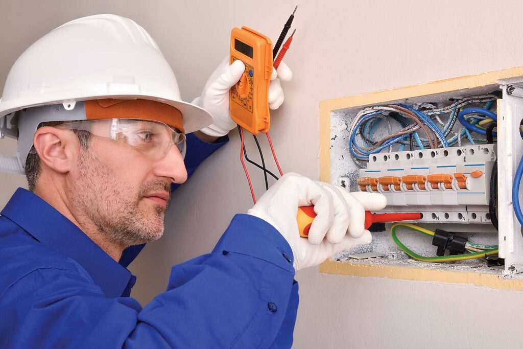 manutenção adequada de instalações elétricas